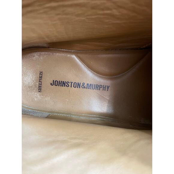 Johnston & Murphy Wingtip Chukka Boots Brown Leather Mens 10.5M Brogue main image 11